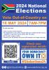 SOUTH AFRICAN NATIONAL ELECTIONS - 2024